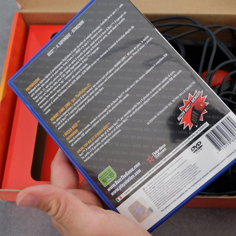Vendita Buzz Superquiz Versione Noleggio - Retrogaming Shop