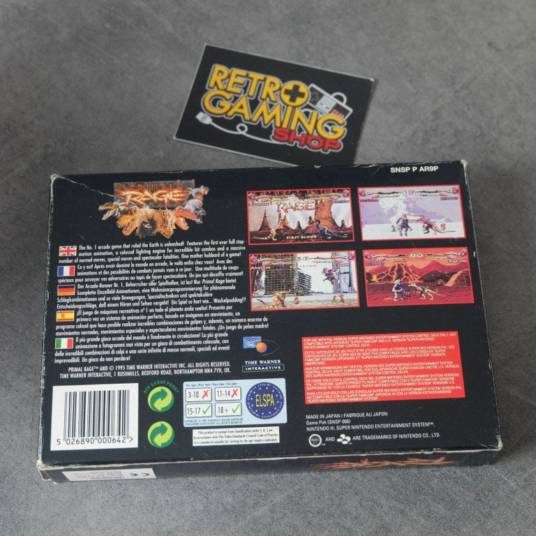 Vendita Primal Rage - Retrogaming Shop