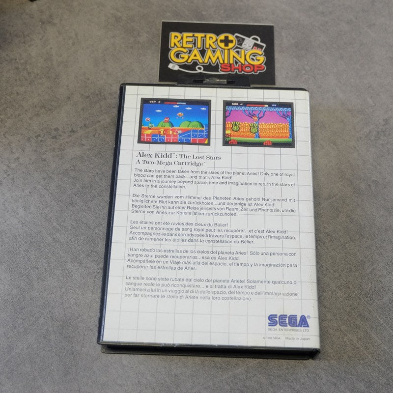 Alex Kidd The Lost Stars SEGA