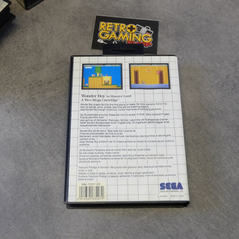 Wonder Boy in Monster Land SEGA