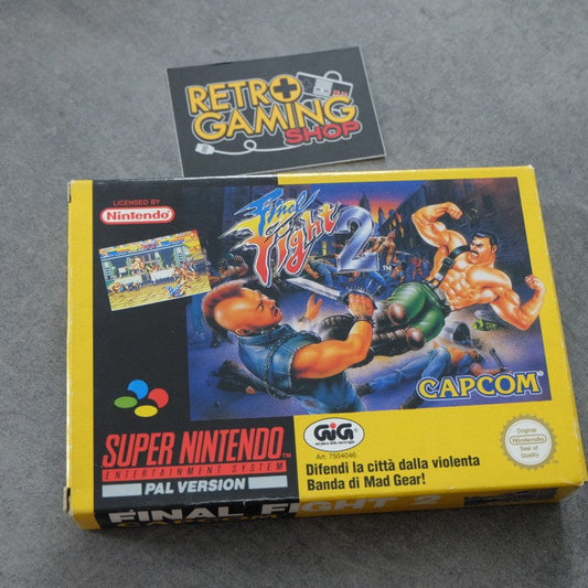 Final Fight 2 Gig Nintendo