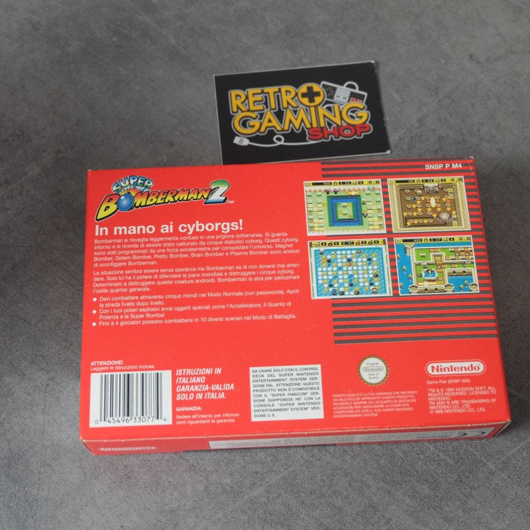 Vendita Super Bomberman 2 - Retrogaming Shop