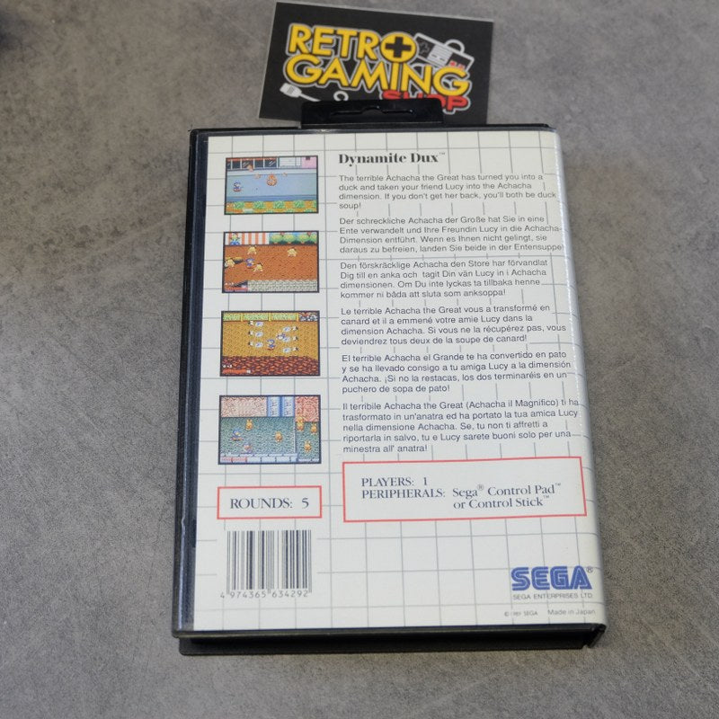 Dynamite Dux SEGA