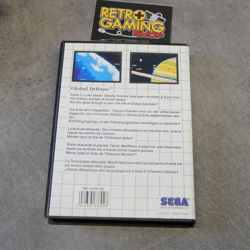 Vendita Global Defense - Retrogaming Shop