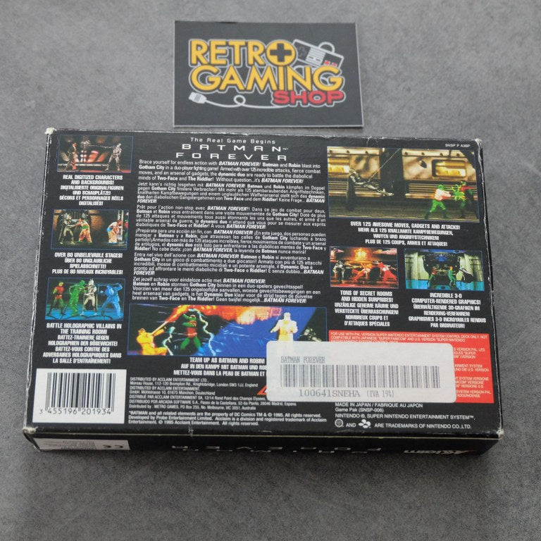 Vendita Batman Forever - Retrogaming Shop