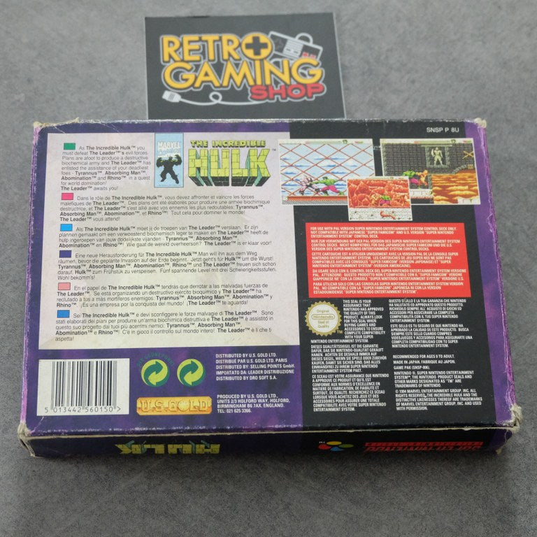 Vendita The Incredible Hulk - Retrogaming Shop