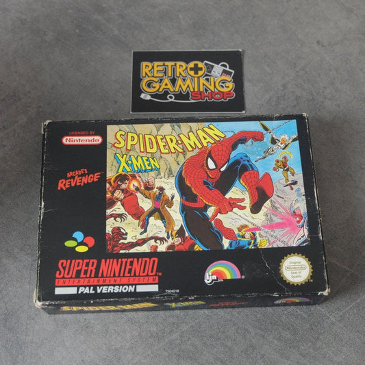 Spider Man and X-men: Arcade’s Revenge Nintendo