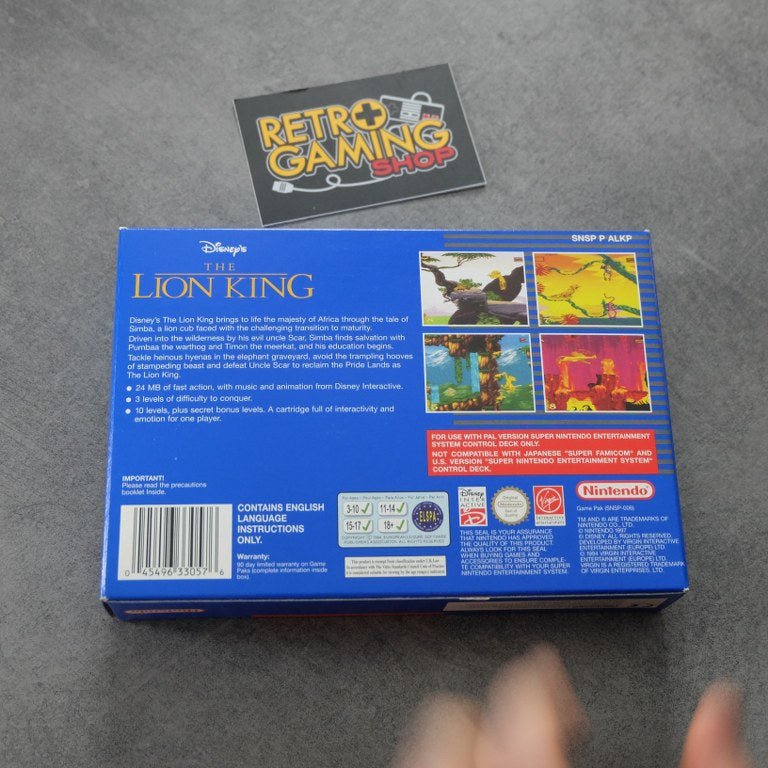 Vendita The Lion King/ IL Re Leone - Retrogaming Shop