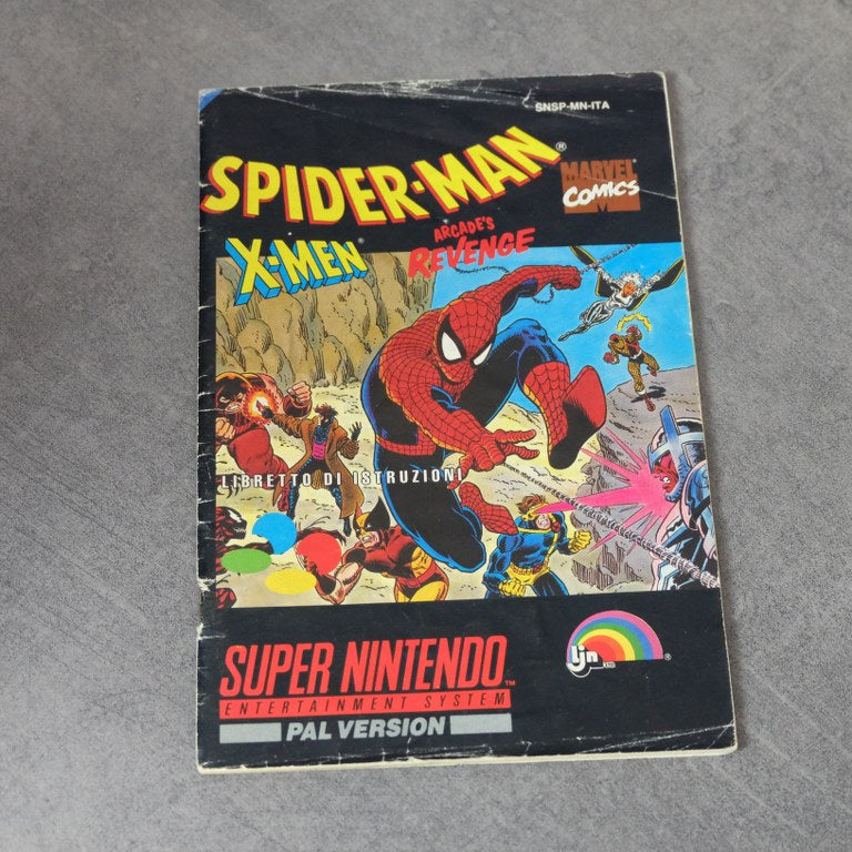 Spider Man and X-men: Arcade’s Revenge Nintendo