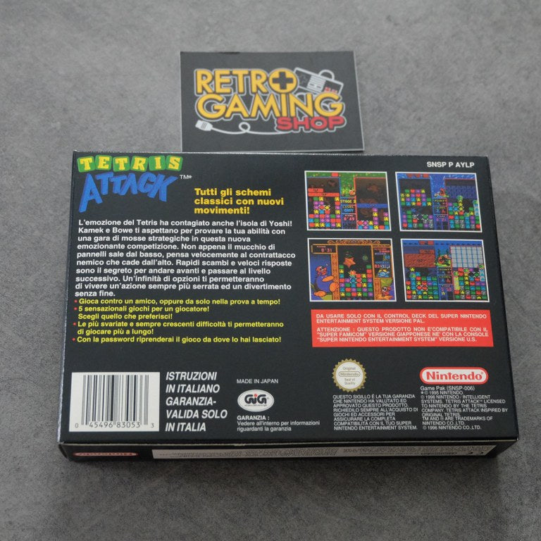Vendita Tetris Attack Nuovo - Retrogaming Shop