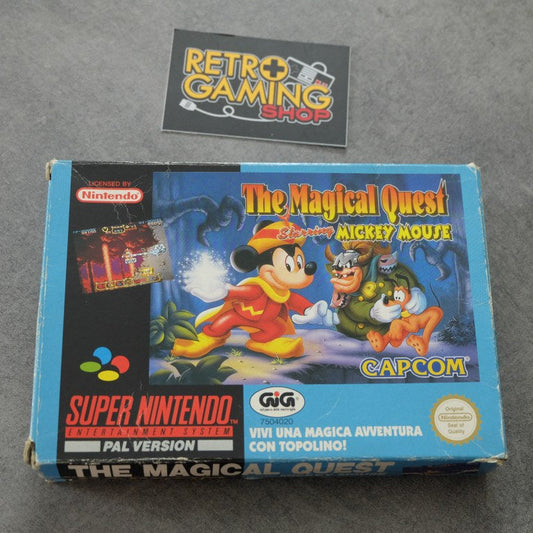 The Magical Quest Starring Mickey Mouse Nintendo