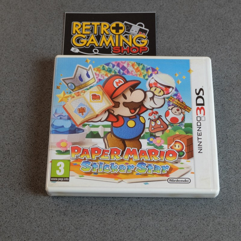 Vendita Paper Mario Sticker Star - Retrogaming Shop