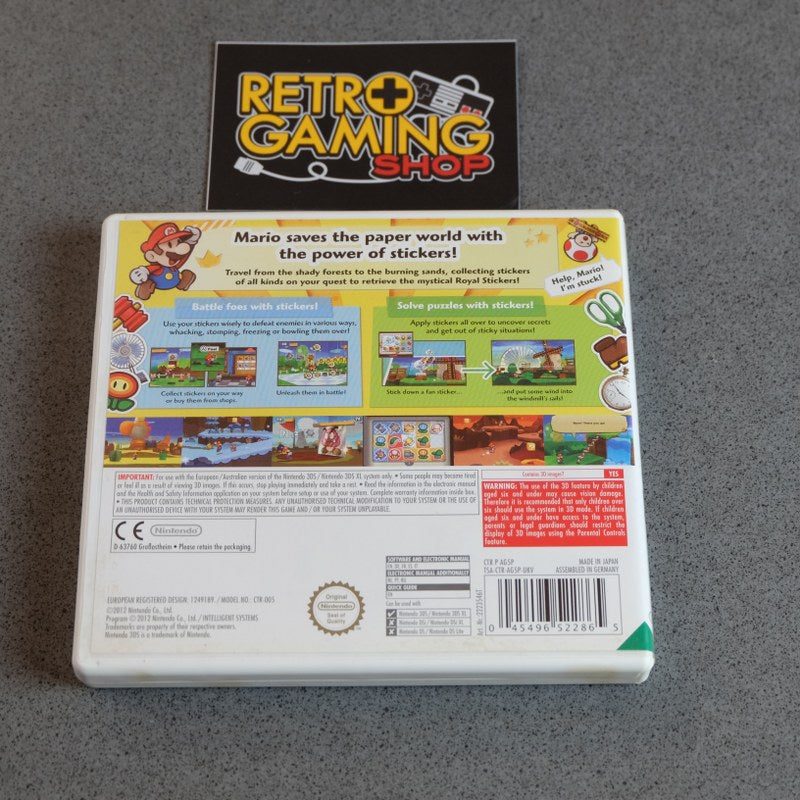 Vendita Paper Mario Sticker Star - Retrogaming Shop