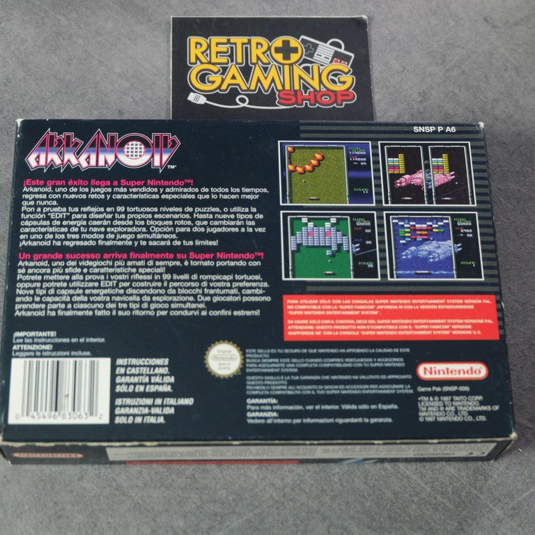 Vendita Arkanoid - Retrogaming Shop