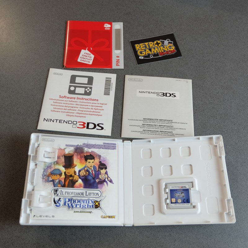 Vendita Il Professor Layton Vs Phoenix Wright - Retrogaming Shop