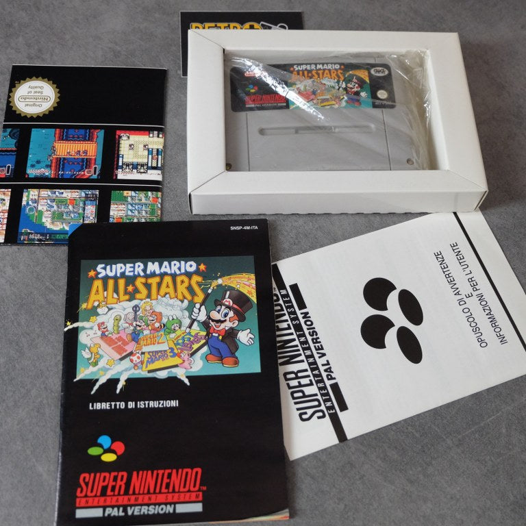 Super Mario All Stars Gig Stampato Nintendo