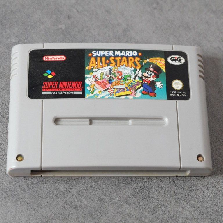 Super Mario All Stars Gig Stampato Nintendo