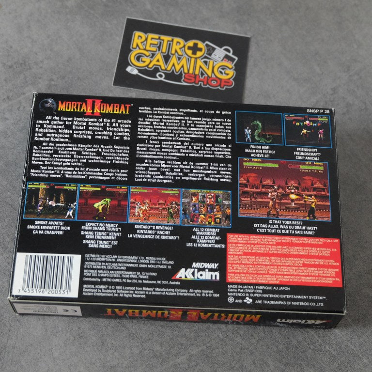 Mortal Kombat 2 Nintendo