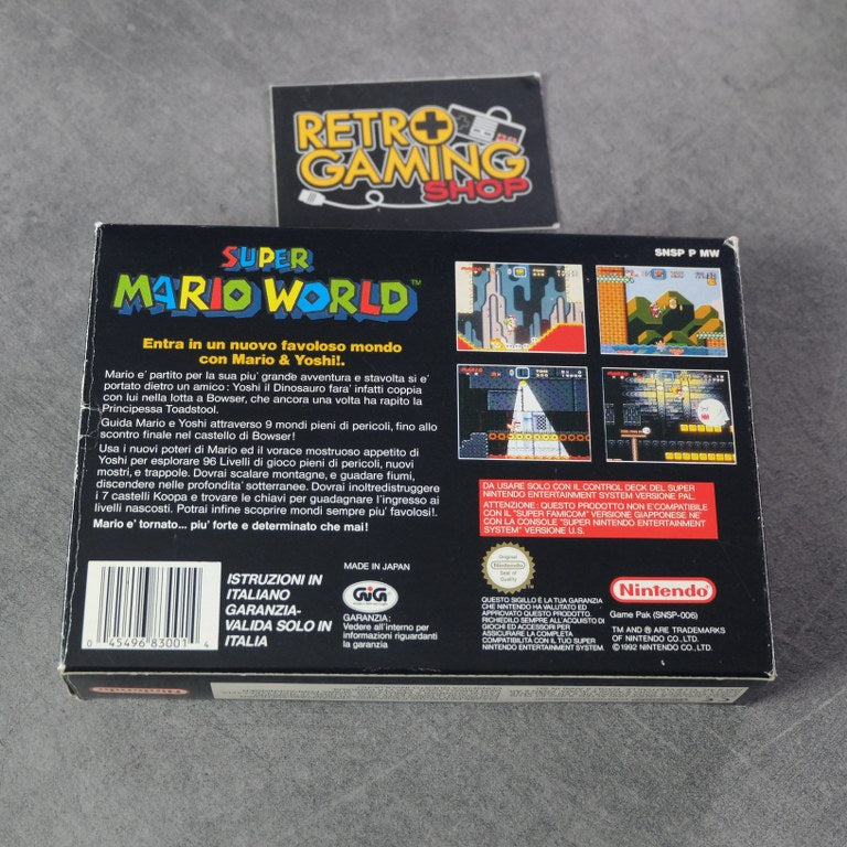 Vendita Super Mario World - Retrogaming Shop