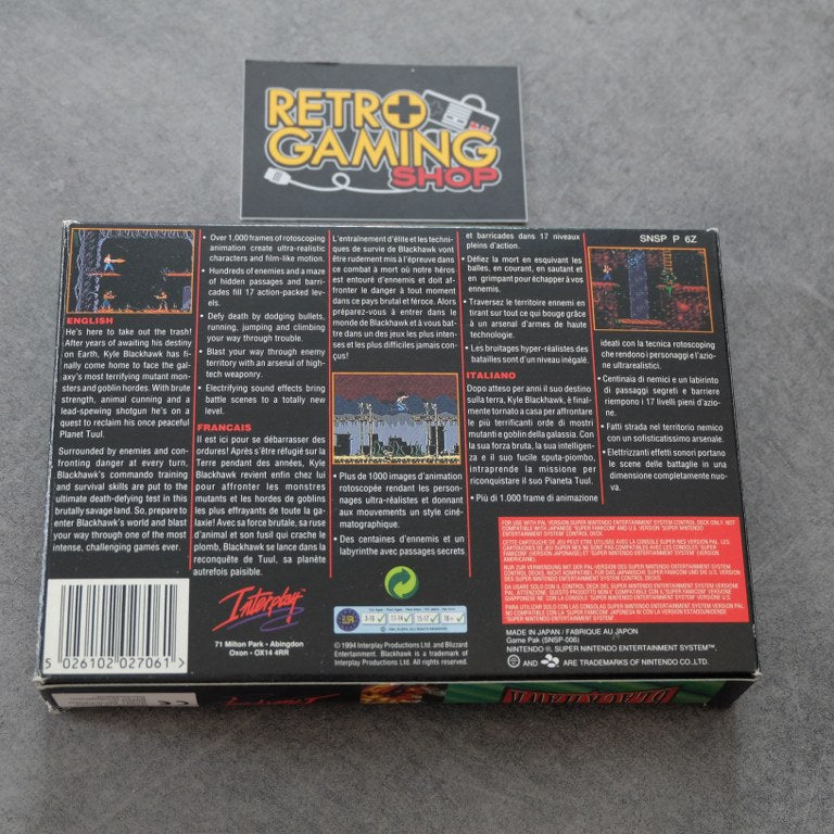 Vendita Black Hawk - Retrogaming Shop