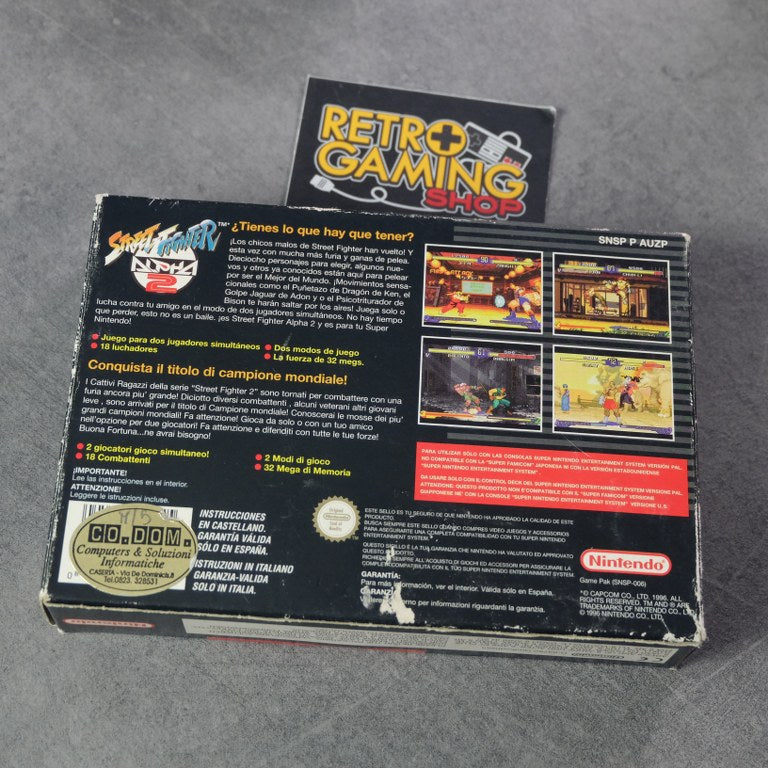Vendita Street Fighter Alpha 2 - Retrogaming Shop