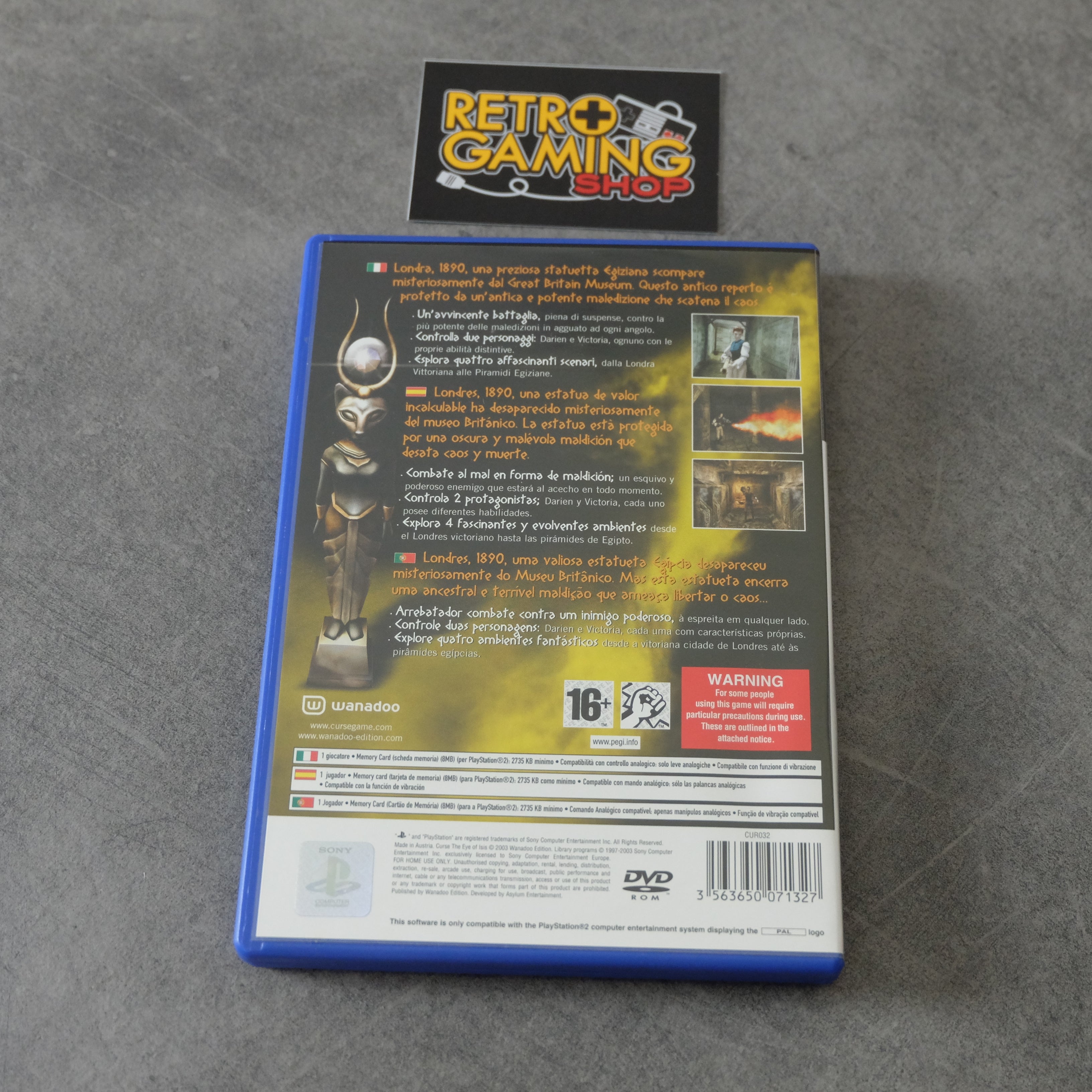Vendita Curse: the Eye Of Isis - Retrogaming Shop