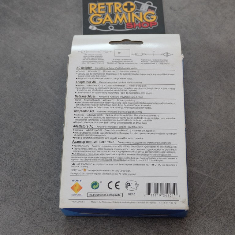Vendita Adattatore AC Psvita Nuovo - Retrogaming Shop