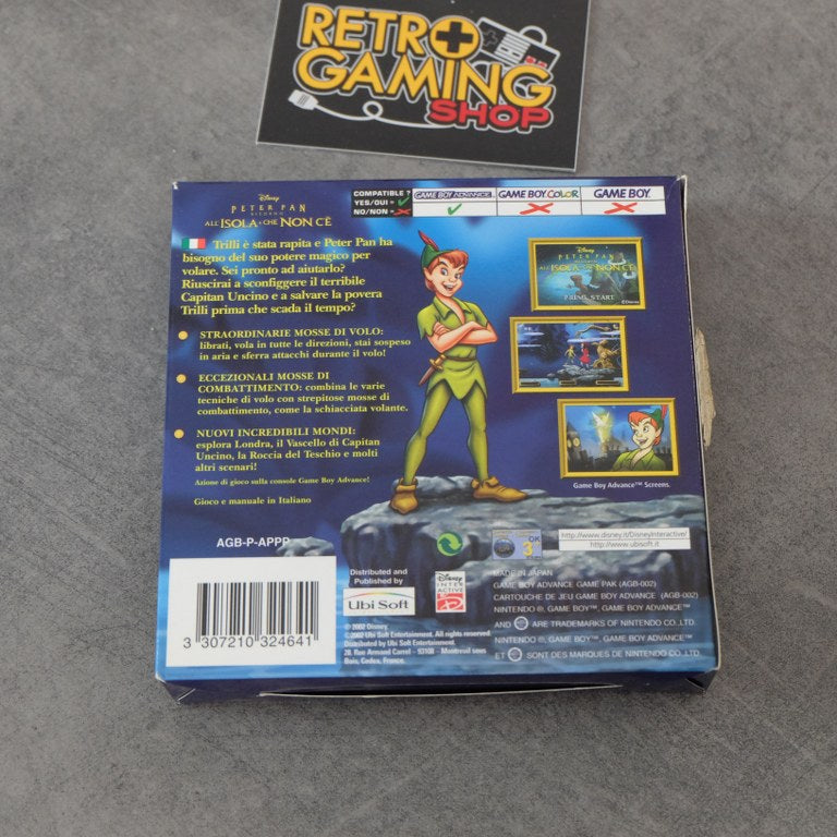 Vendita Peter Pan Ritorno All'isola Che Non C'è - Retrogaming Shop