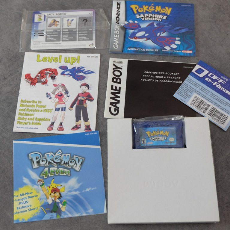 Vendita Pokemon Sapphire Version - Retrogaming Shop