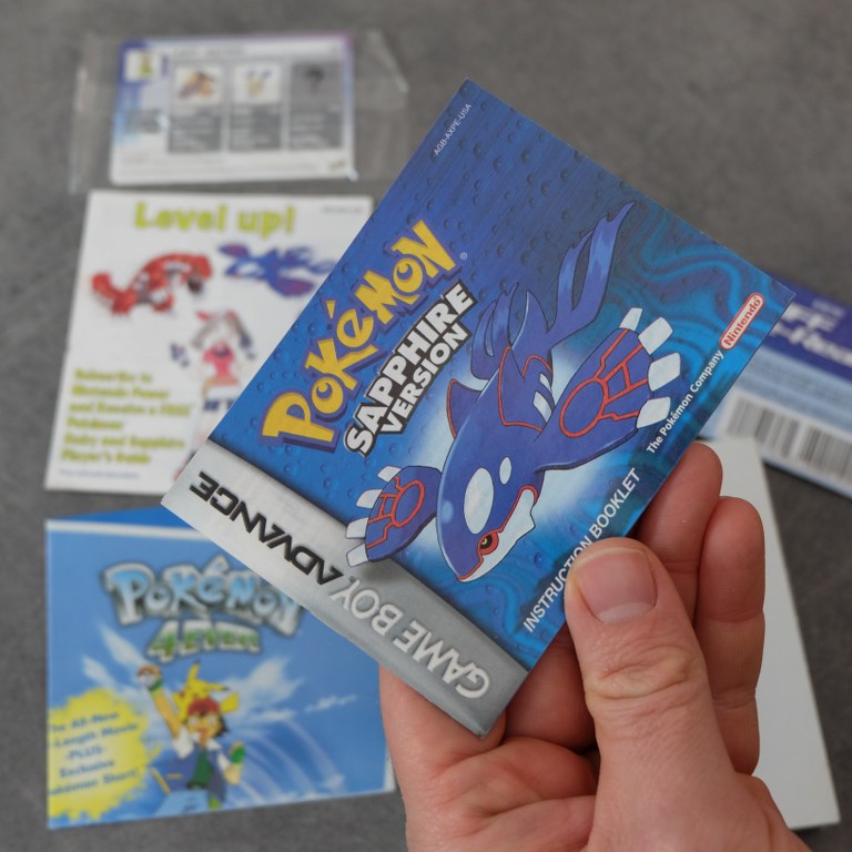 Vendita Pokemon Sapphire Version - Retrogaming Shop