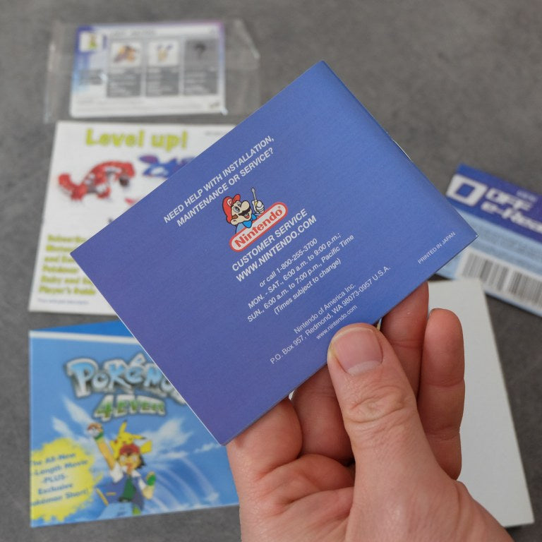 Vendita Pokemon Sapphire Version - Retrogaming Shop