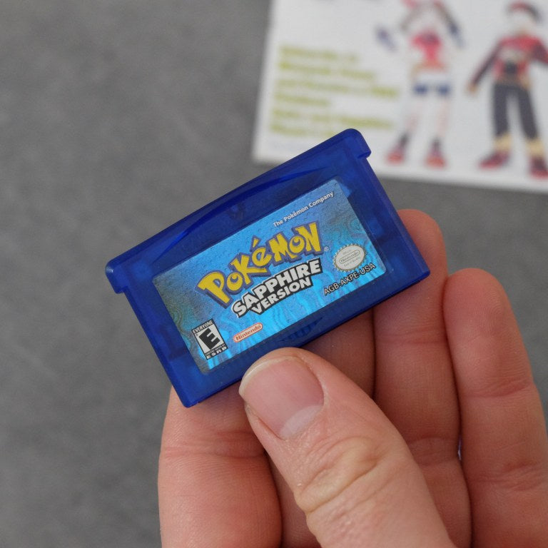 Vendita Pokemon Sapphire Version - Retrogaming Shop