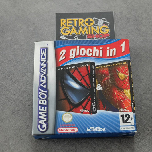 Spider-Man/Spider-Man 2 2 giochi in Uno Nintendo