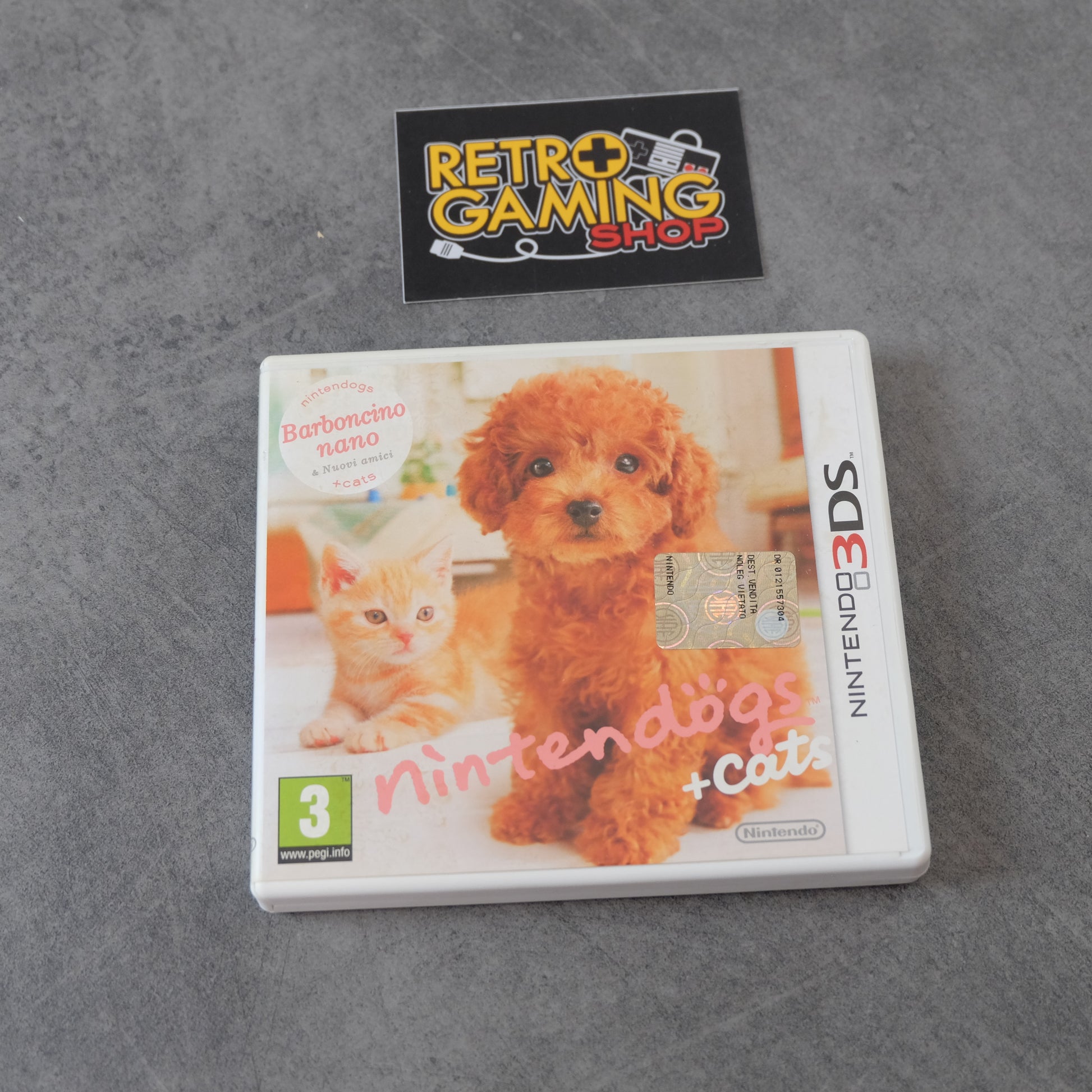 Nintendogs + Cats Barboncino Ano Nintendo