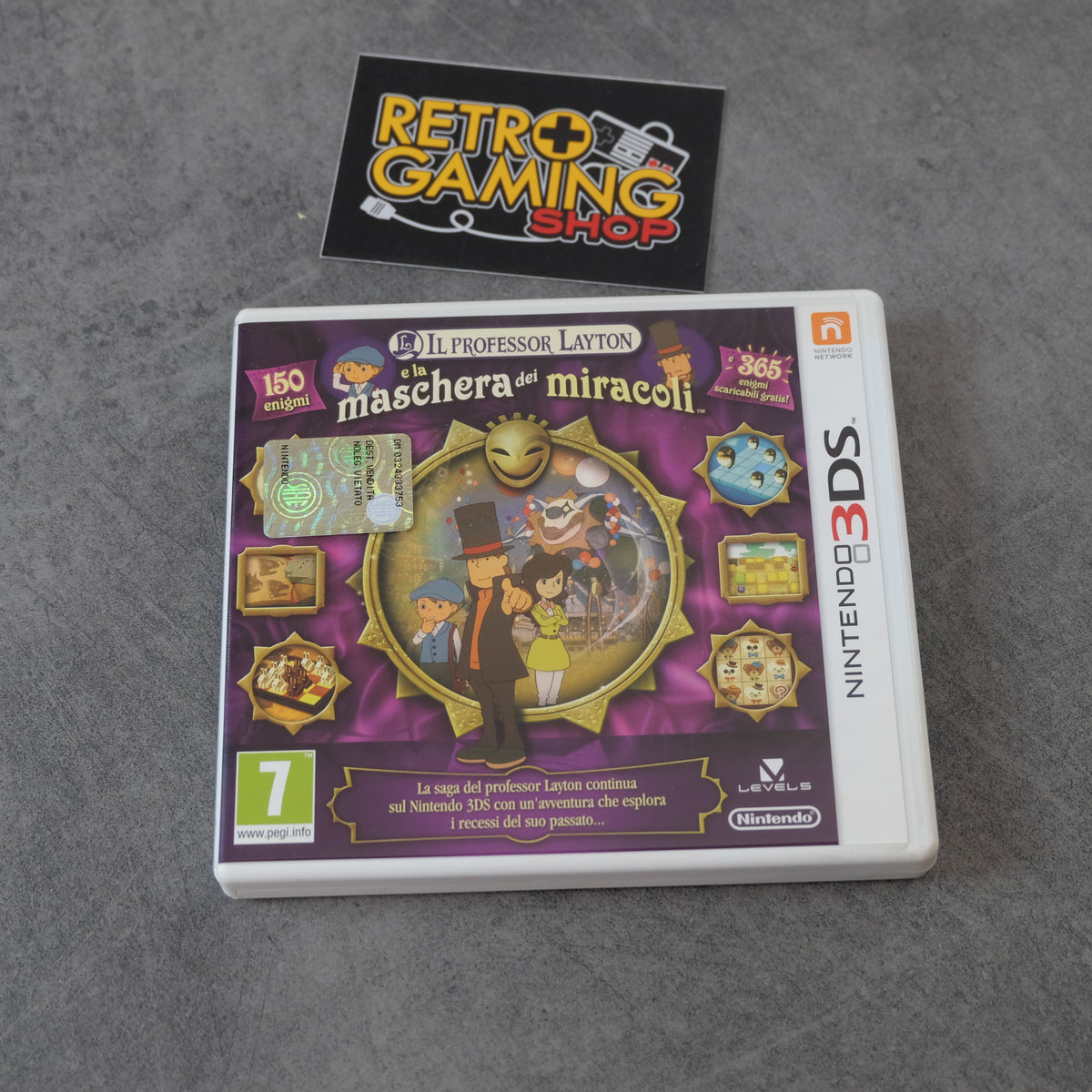 Vendita IL Professor Layton E LA Maschera Dei Miracoli - Retrogaming Shop