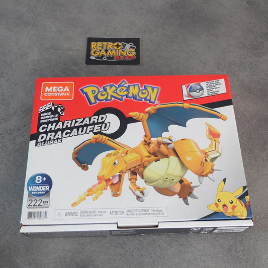 Pokemon Charizard Mega Construx Nuovo Nintendo