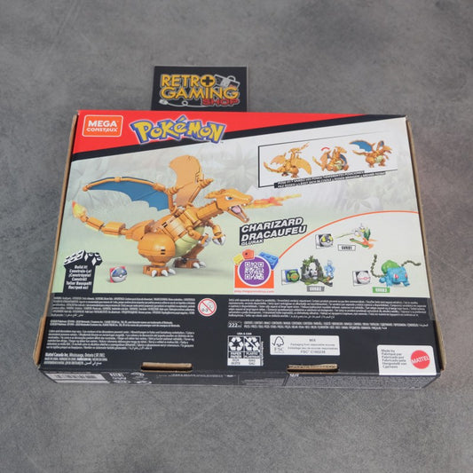 Pokemon Charizard Mega Construx Nuovo