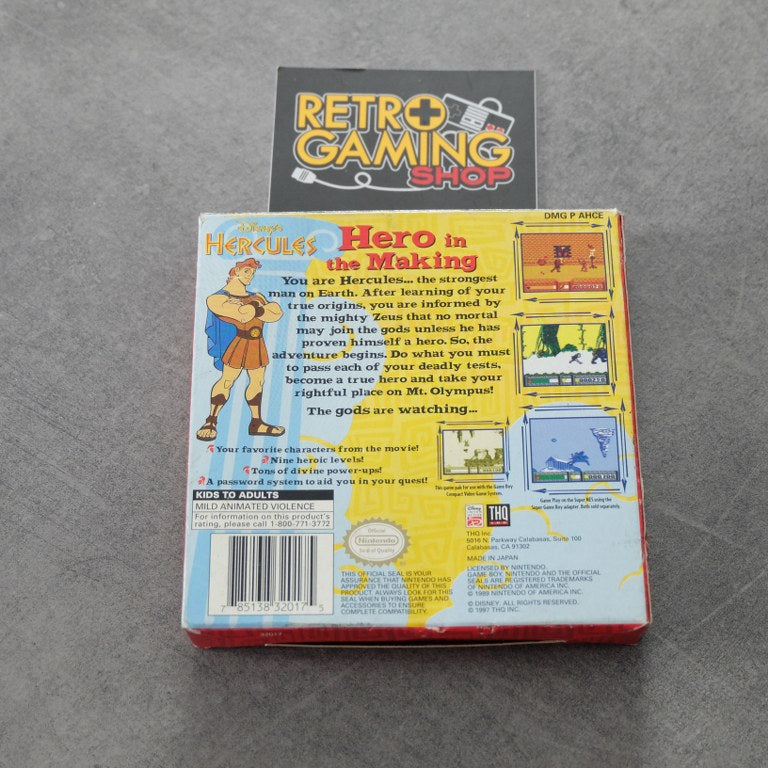 Vendita Disney’s Hercules USA - Retrogaming Shop