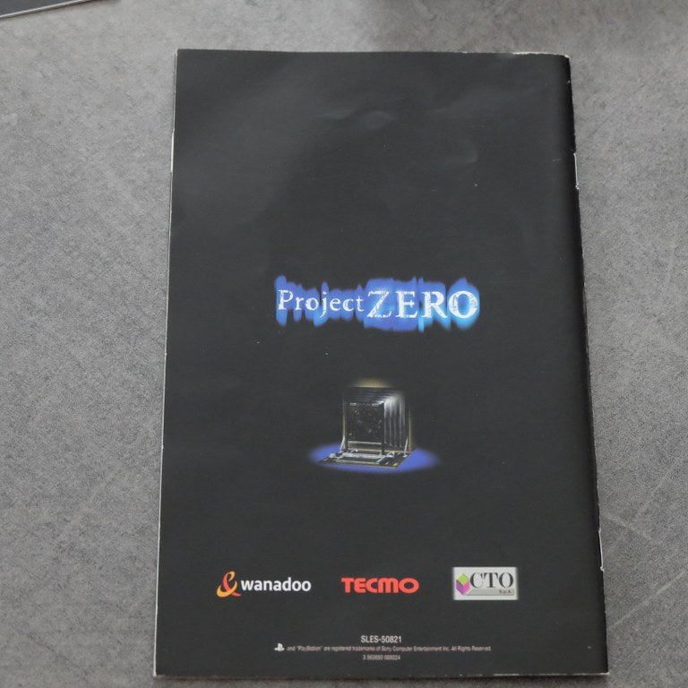 Vendita Project Zero - Retrogaming Shop