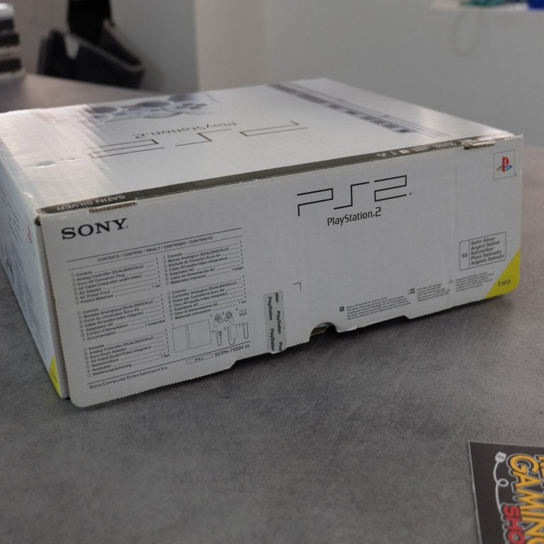 Vendita Playstation 2 Slim Satin Silver - Retrogaming Shop