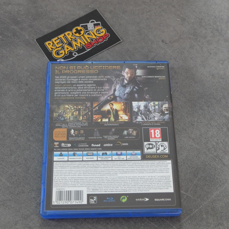 Vendita Deus Ex Mankind Divided Day One Edition - Retrogaming Shop