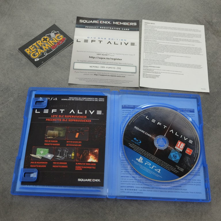 Vendita Left Alive Day One Edition - Retrogaming Shop