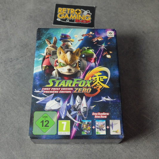 Starfox Zero First Print Edition Nuovo Nintendo