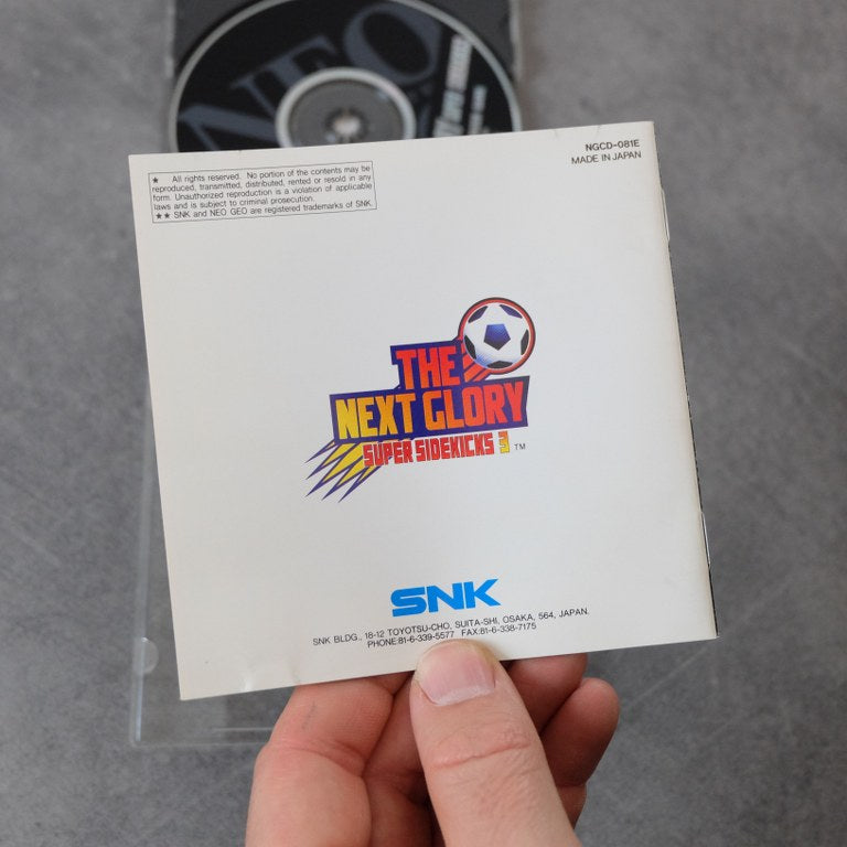 The Next Glory Super Sidekicks 3 SNK