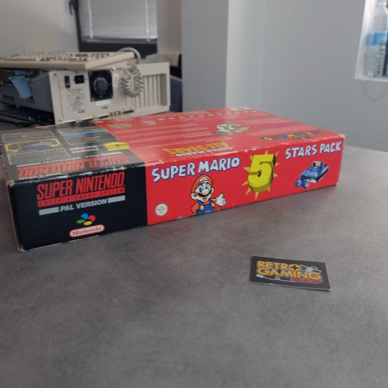 Vendita Super Nintendo Pal 5 Stars Pack - Retrogaming Shop
