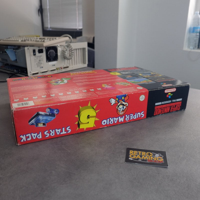 Vendita Super Nintendo Pal 5 Stars Pack - Retrogaming Shop