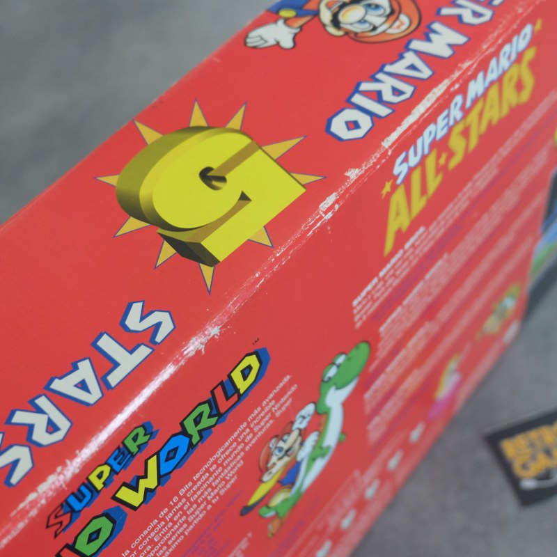 Vendita Super Nintendo Pal 5 Stars Pack - Retrogaming Shop