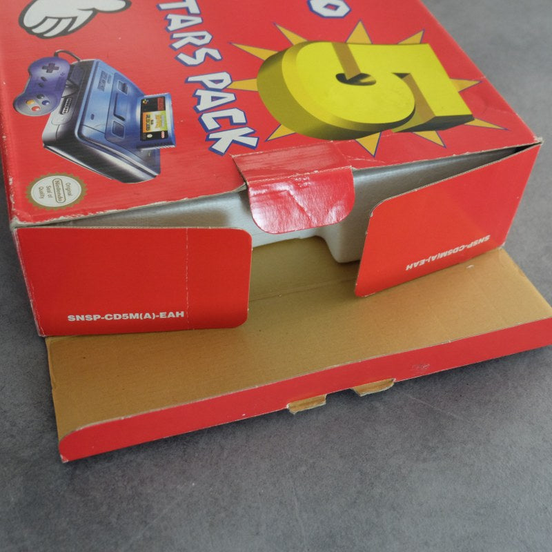Vendita Super Nintendo Pal 5 Stars Pack - Retrogaming Shop