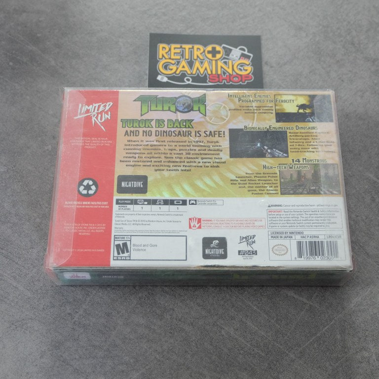 Turok Limited Run Nintendo