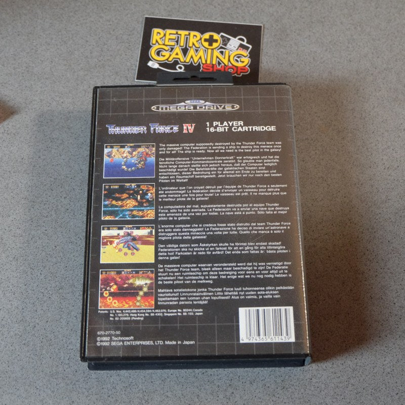 Vendita Thunder Force 4 IV - Retrogaming Shop
